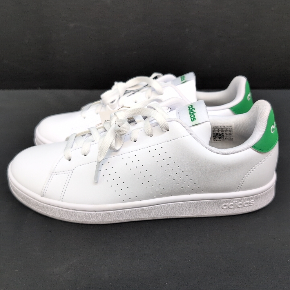 Adidas Men's Advantage Casual Sneakers US 9.5 White